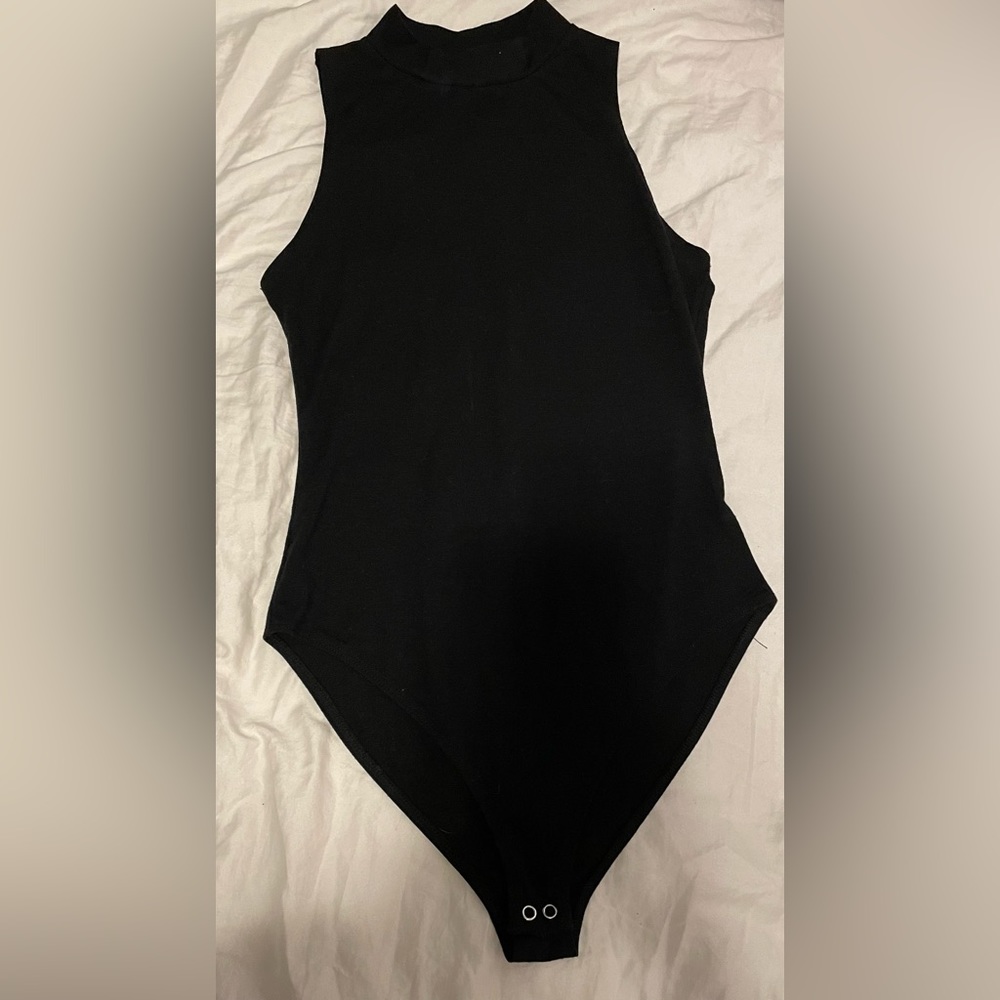 Sleeveless Mock Neck Bodysuit